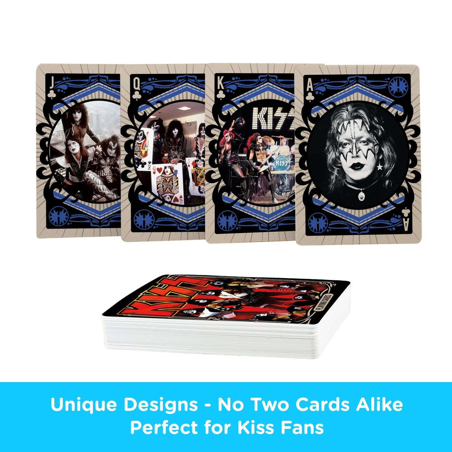 KISS Photos Playing Cards