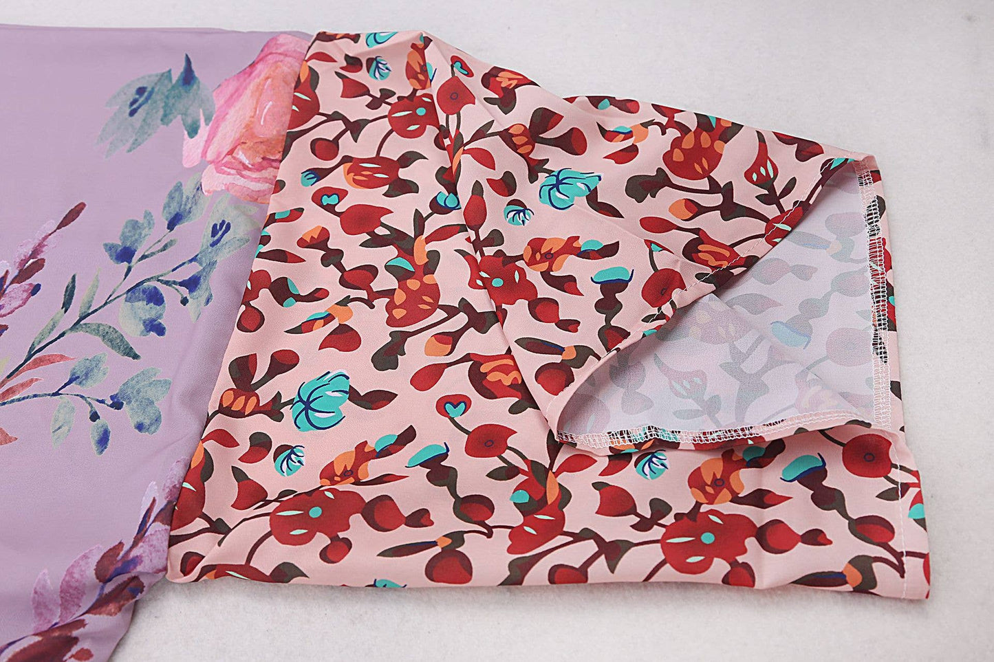 Retro Oriental Peacock Kimono Beach /Cover Up