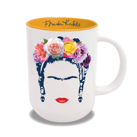 Frida Minimalist 20 oz Cappuccino Mug (wht)