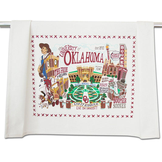 Oklahoma, University of Collegiate Dish Towel