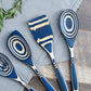 12" Blue Pakka Wood Spoon