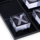 Acrylic Tic Tac Toe Set: Black