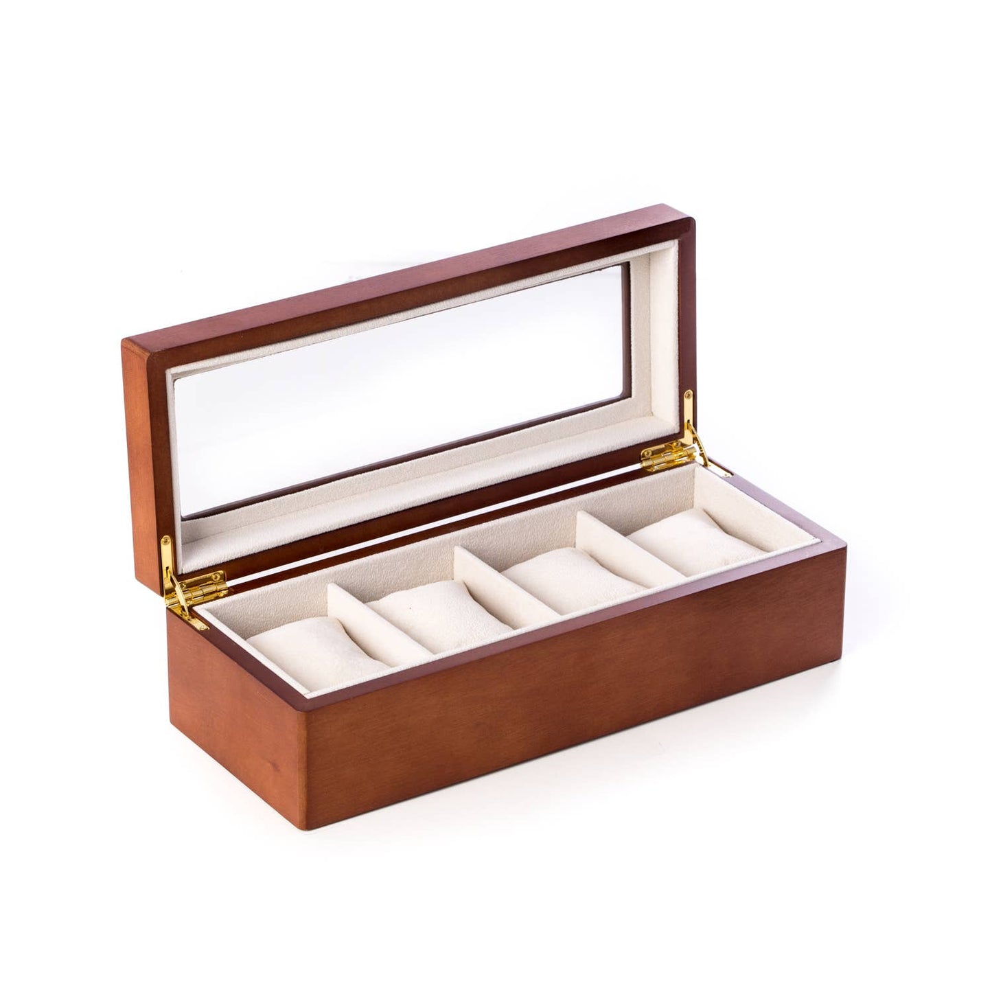 Dani Four Watch Box: Brown