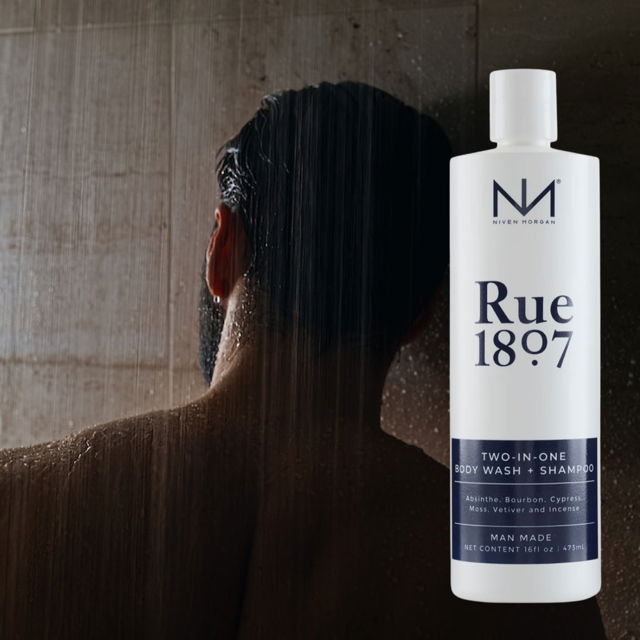 Rue 1807 Body Wash and Shampoo