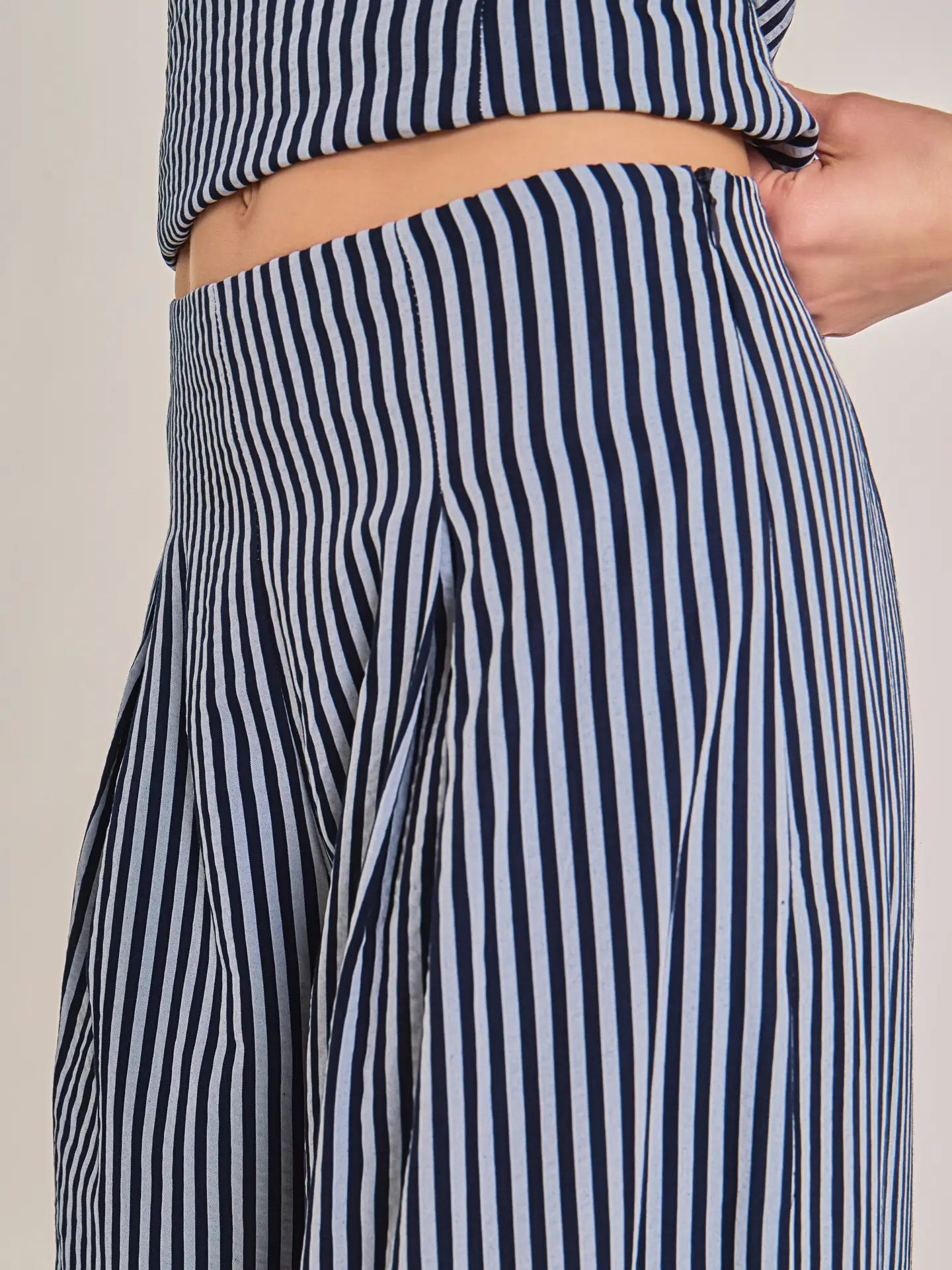 Striped Wide Leg Pant
