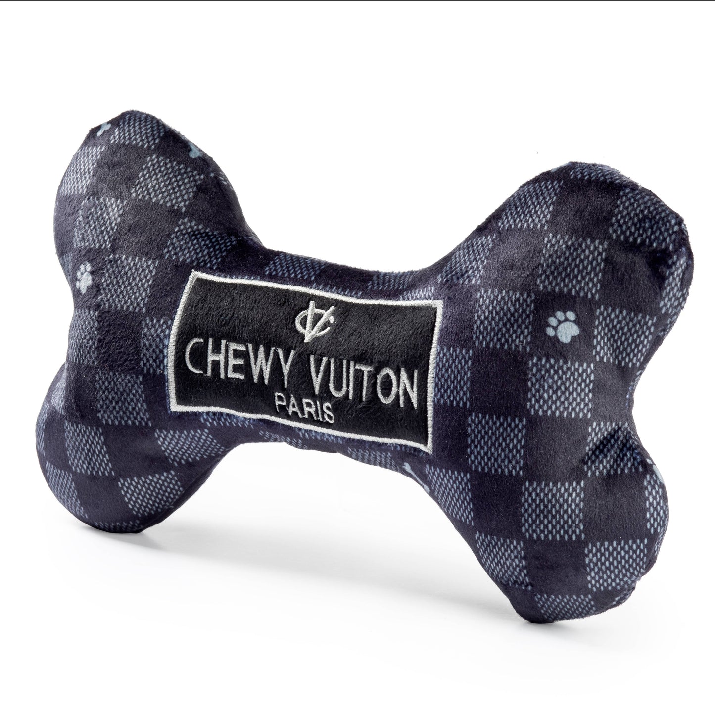 Black Checker Chewy Vuiton Large