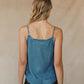 Bella Dahl Frayed Cami Blue
