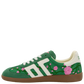 Back 70's Ghost Floral Green