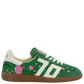 Back 70's Ghost Floral Green