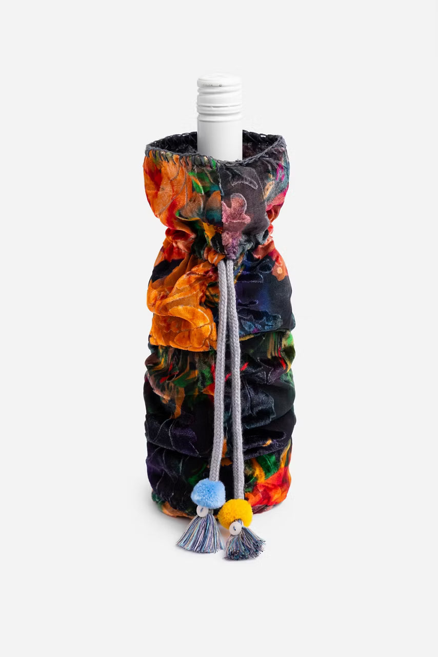 Cataline Velvet Wine Tote