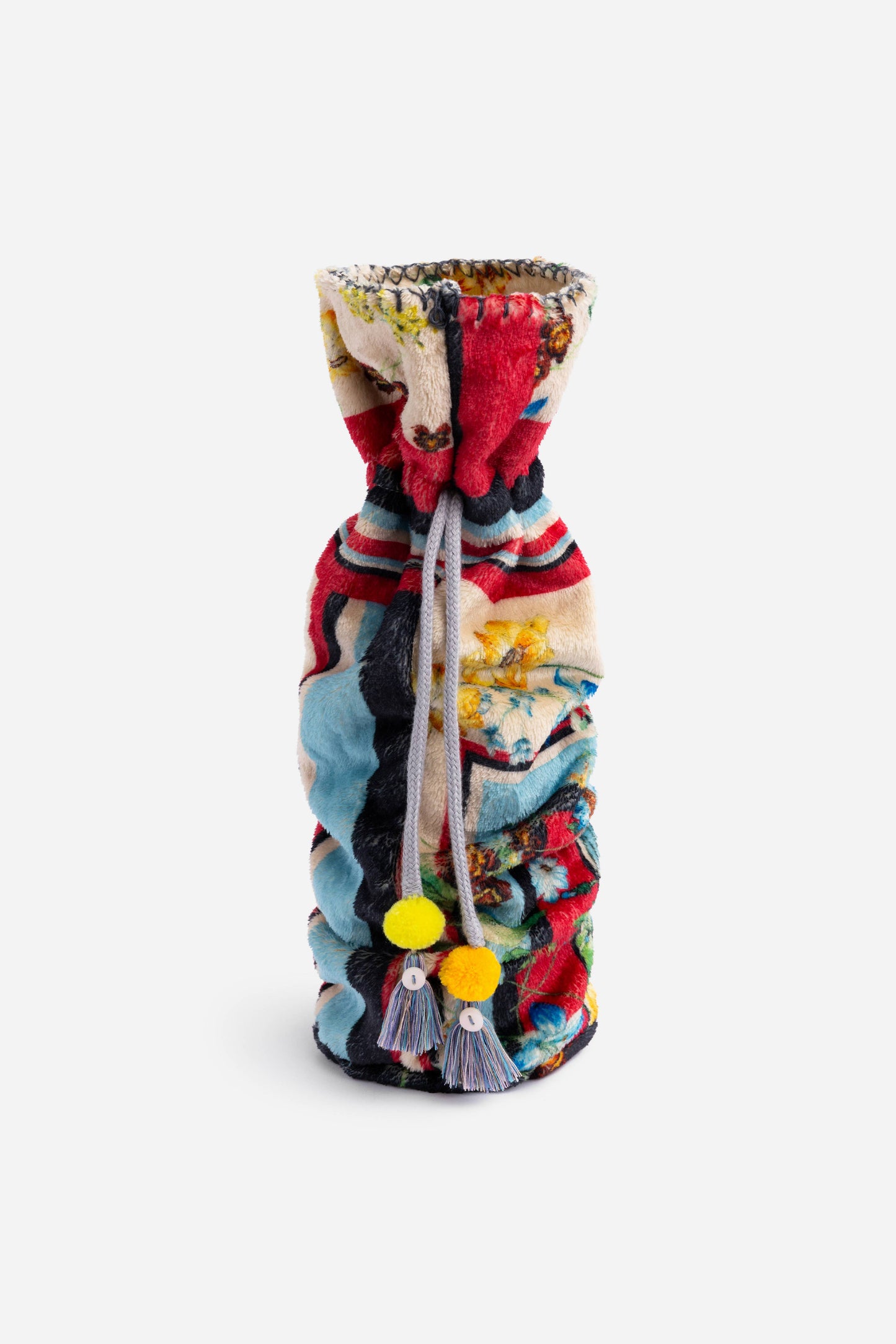 WILDFLOWER HOLIDAY WINE TOTE