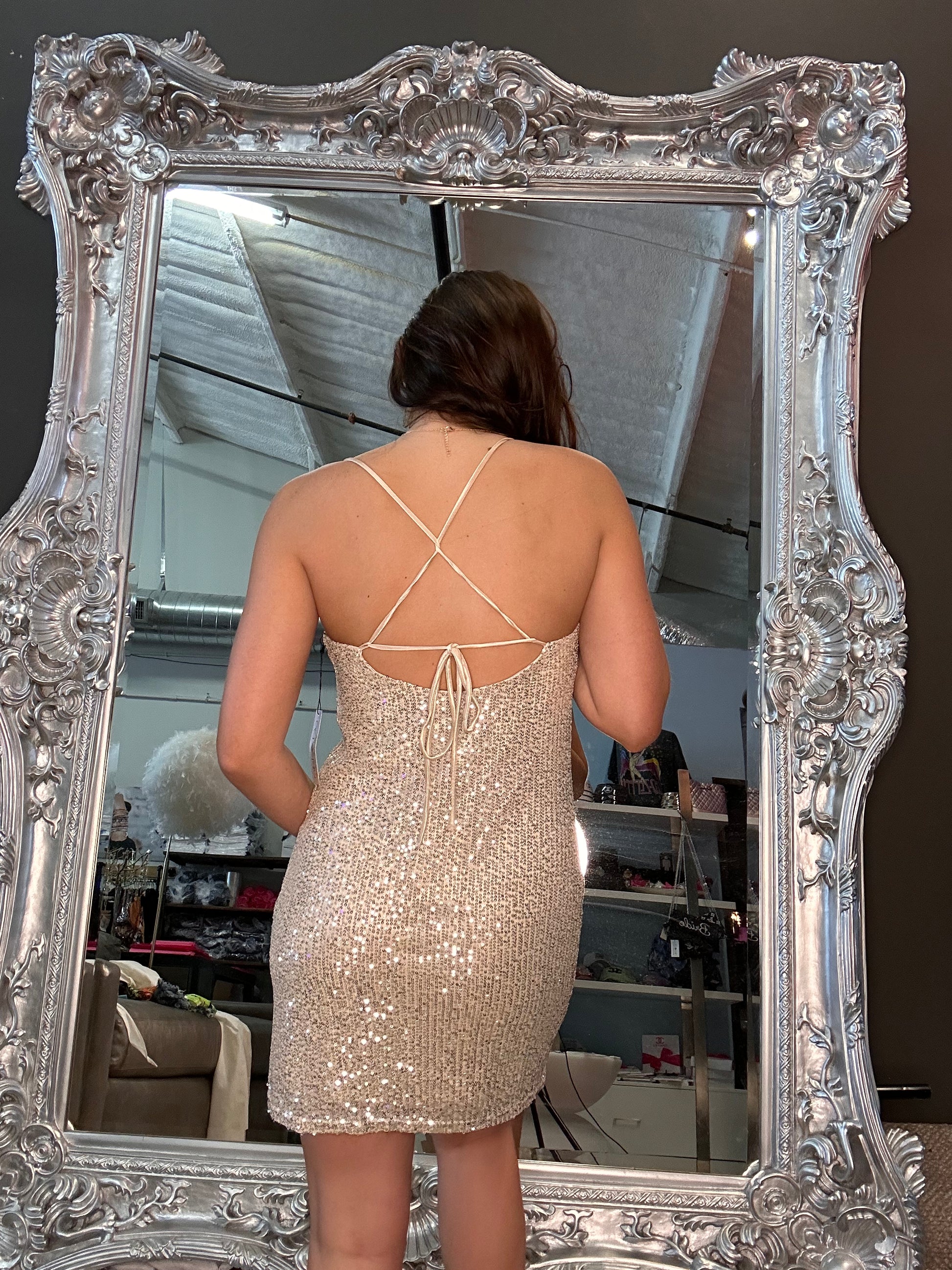 Disco inferno mini clearance dress