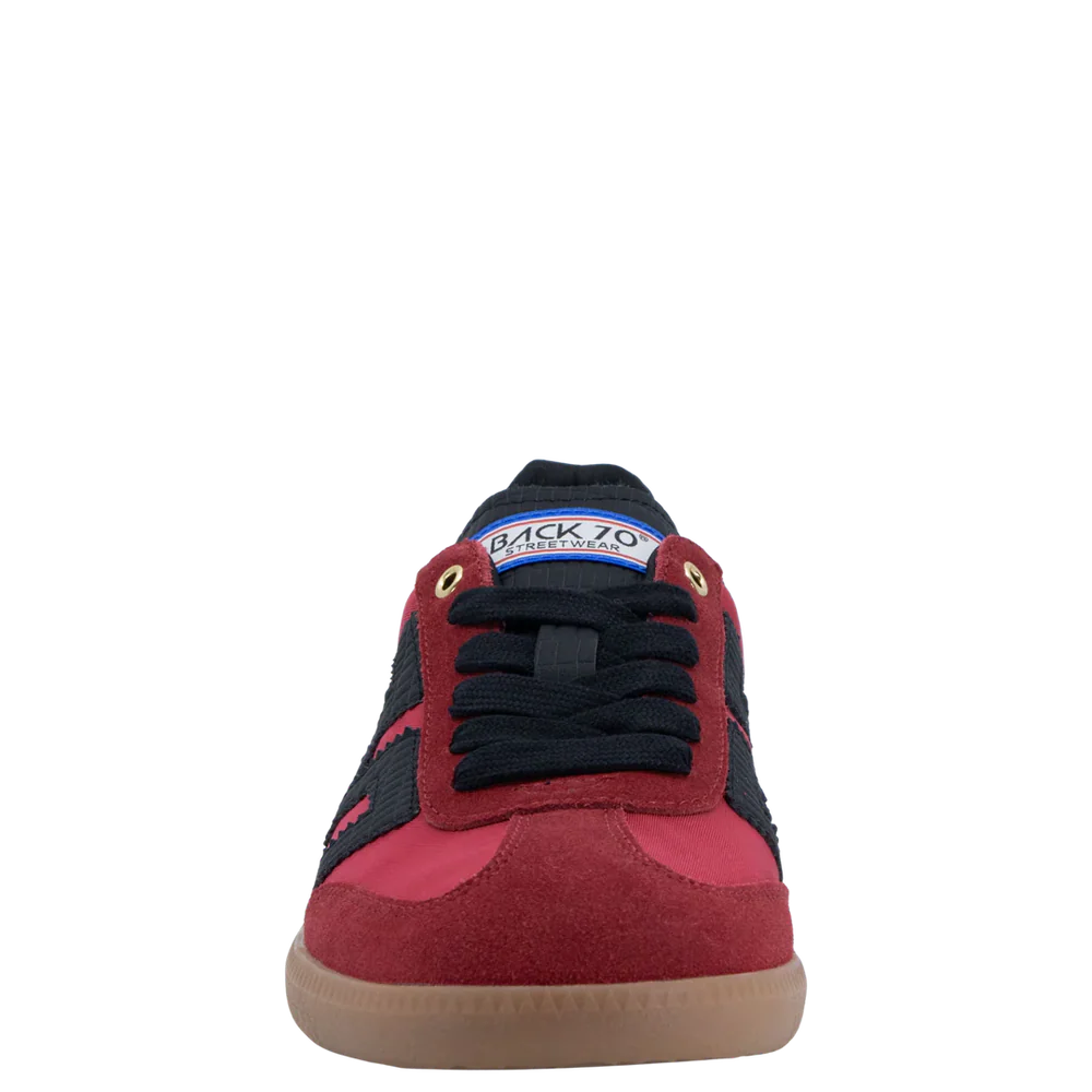 Back70's Ghost Black on Red