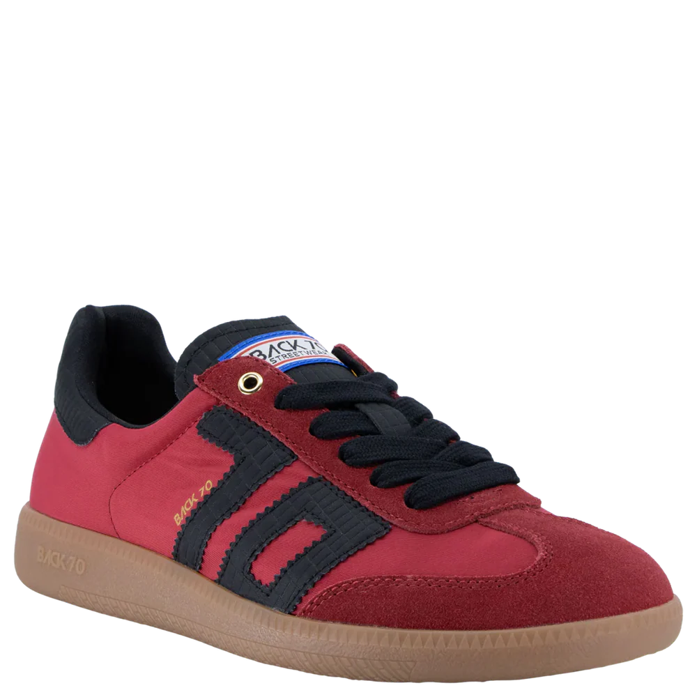 Back70's Ghost Black on Red