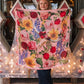 Junk Gypsy Pink Floral Scarf