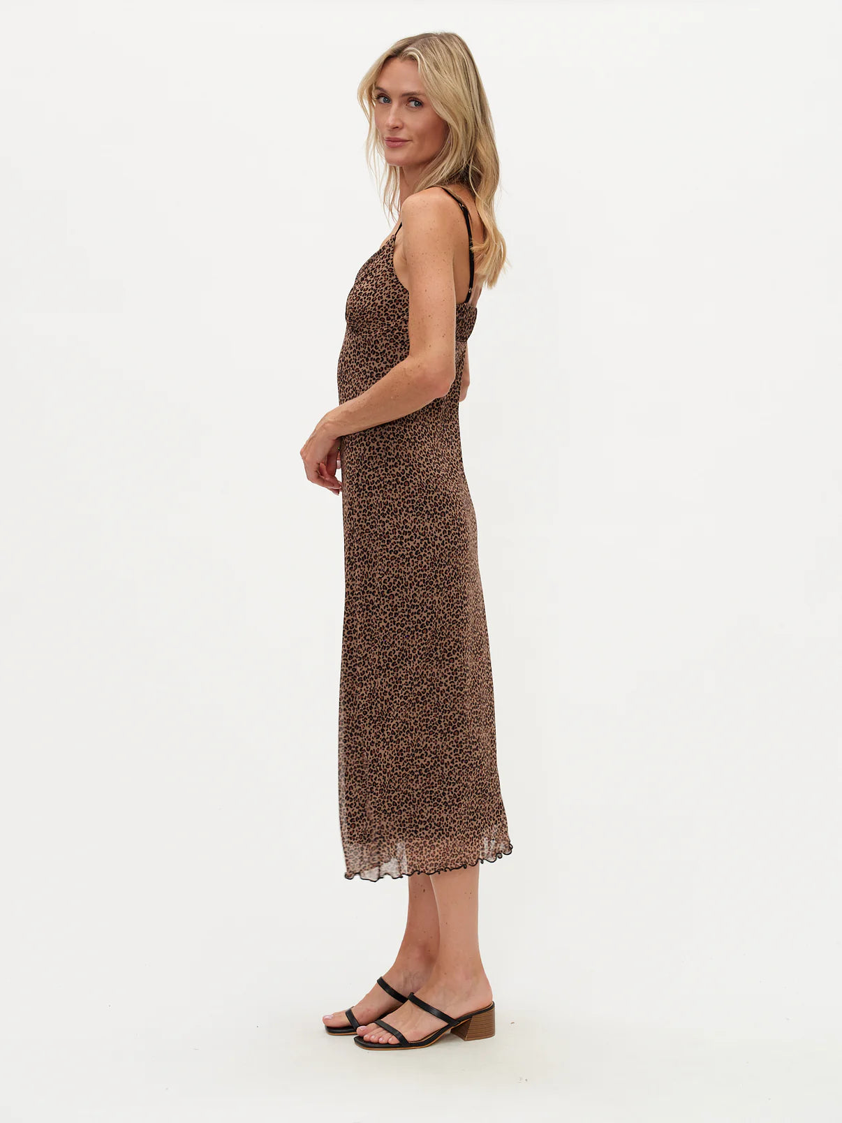 Lana Cheetah Tank Slip Dress