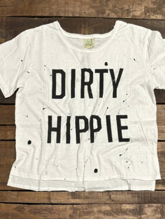 Dirty Hippie Tee White