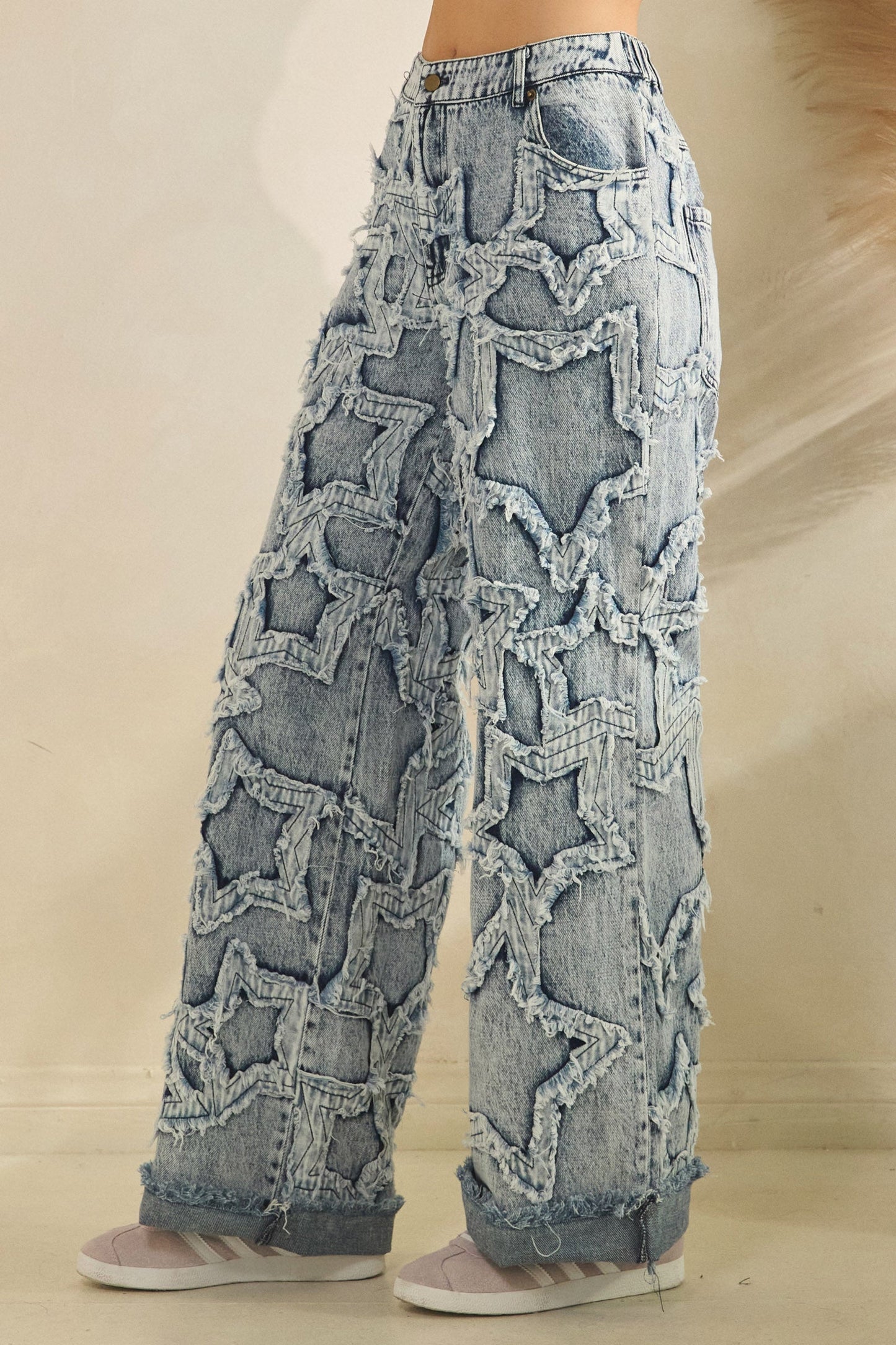 Star Patch Jeans