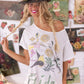 Magnolia Pearl 2131 Flight Flowers Frida T-Shirt