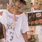 Magnolia Pearl 2131 Flight Flowers Frida T-Shirt