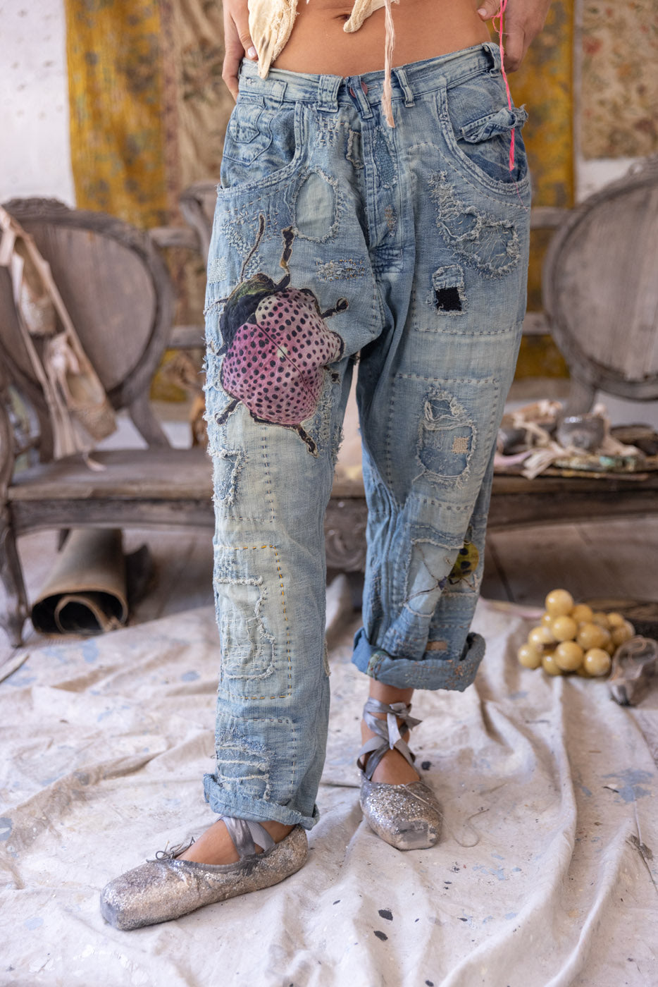 Magnolia Pearl Pants 781 Beetles Kalle Denims