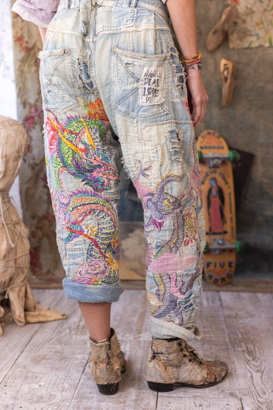 Magnolia Pearl Pants 738 Sea Dragon