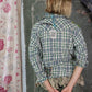 Magnolia Pearl Top 1501 Cotton Plaid Kelly Western