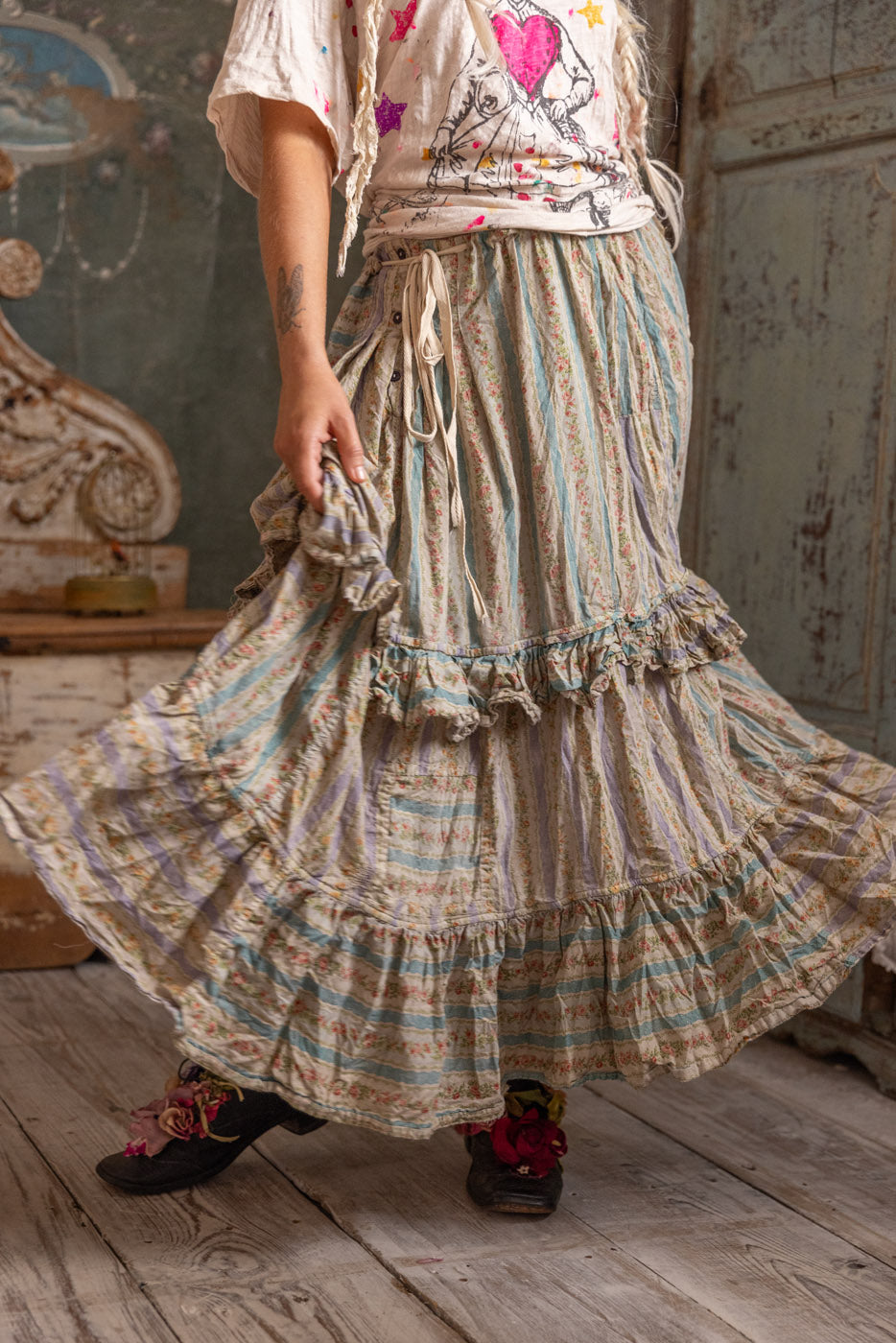 Magnolia Pearl 209 Pissarro Skirt Goose Down