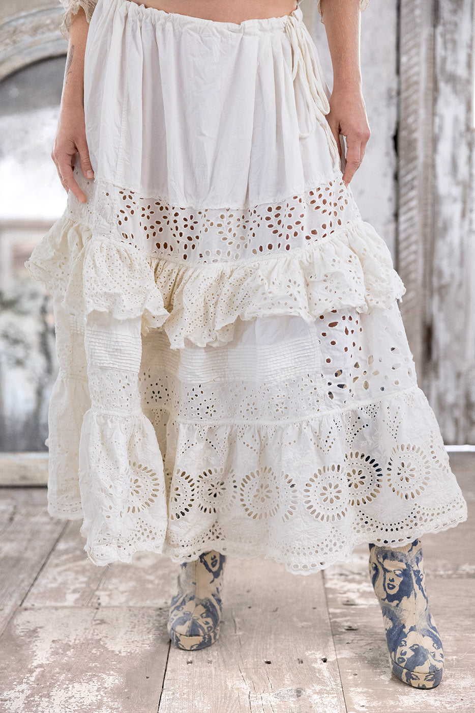 Magnolia Pearl 197 Eyelet Pissarro Skirt