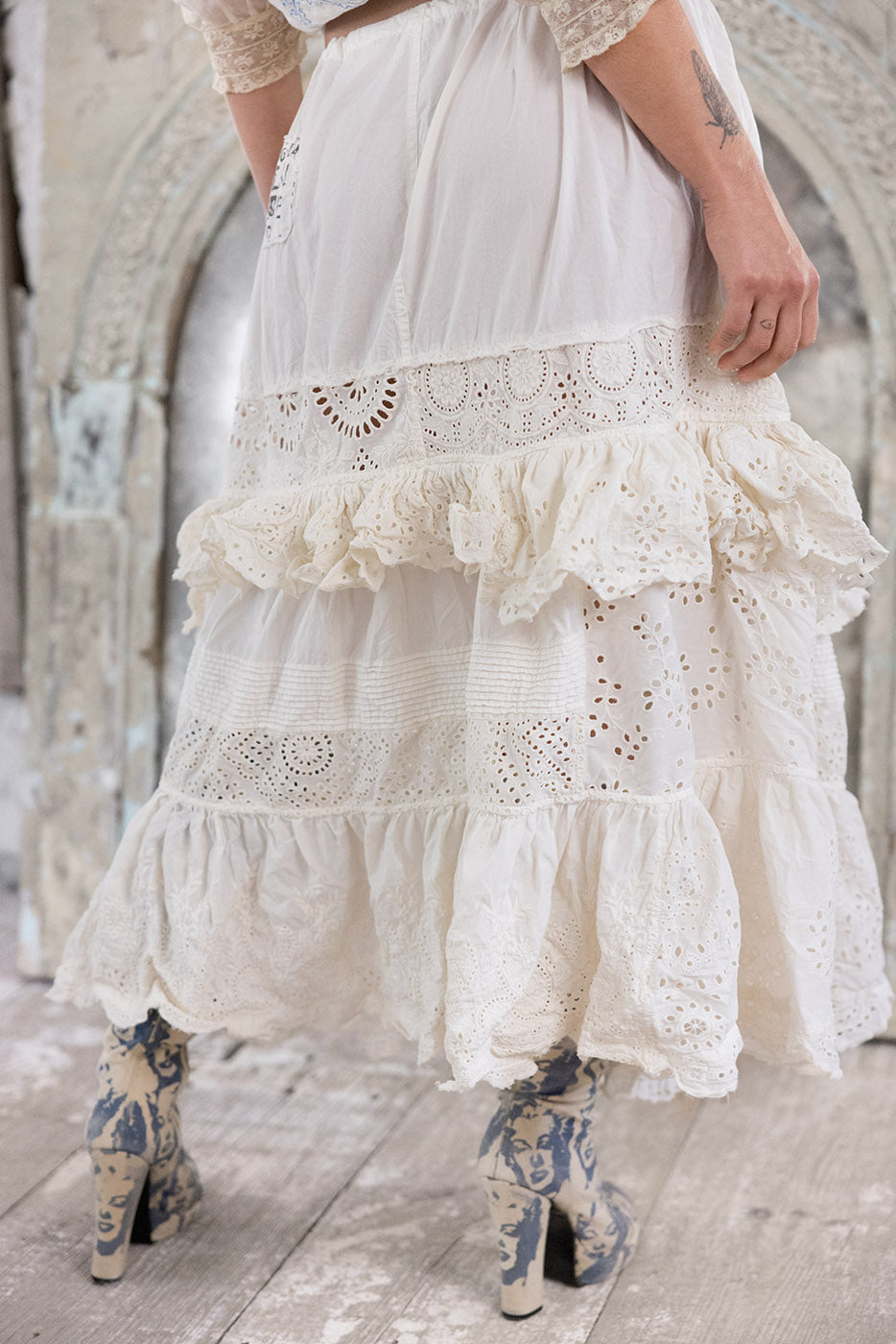 Magnolia Pearl 197 Eyelet Pissarro Skirt