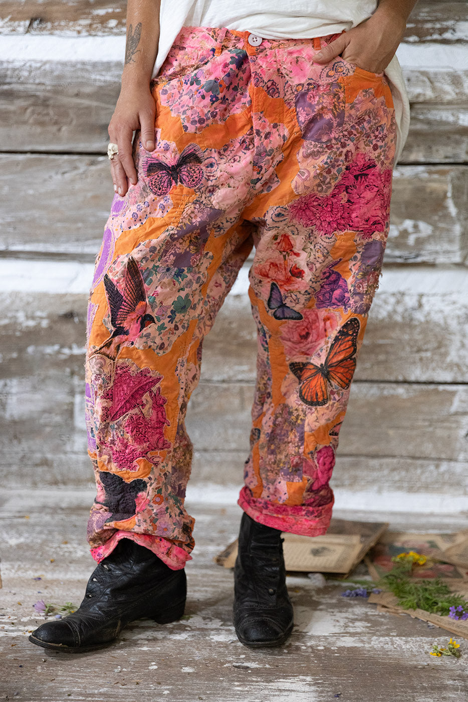 Magnolia Pearl Pants 619 Quilt Nature Love Miner Pants