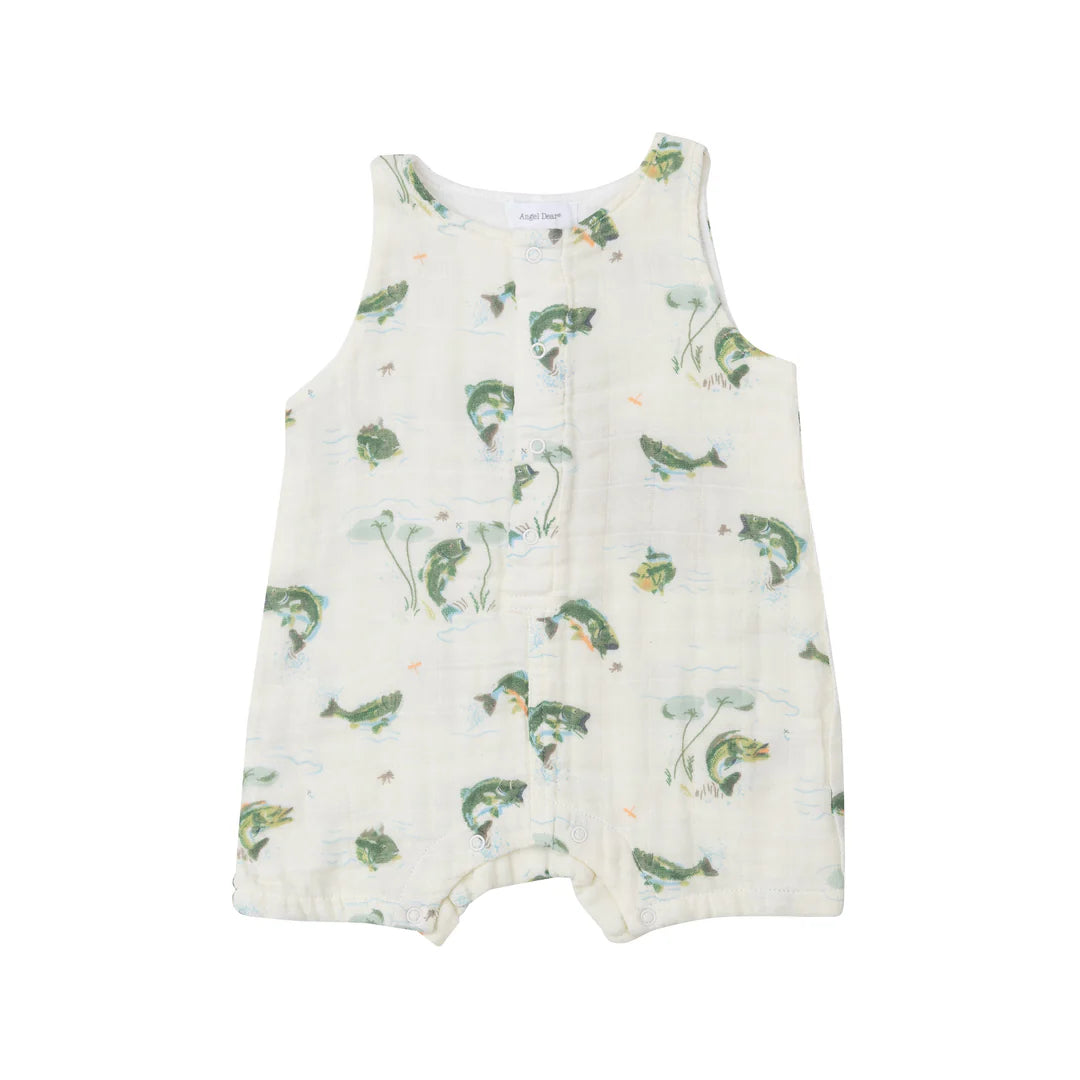 Angel Dear Bass Shortie Romper