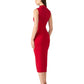 Steve Madden Mo Dress Dark Red