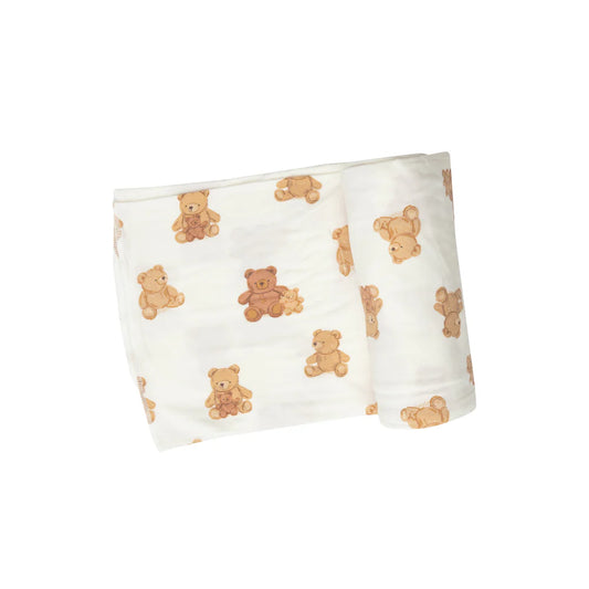 Angel Dear Swaddle Blanket  Teddy Bears