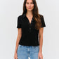 Simone Ribbed Polo