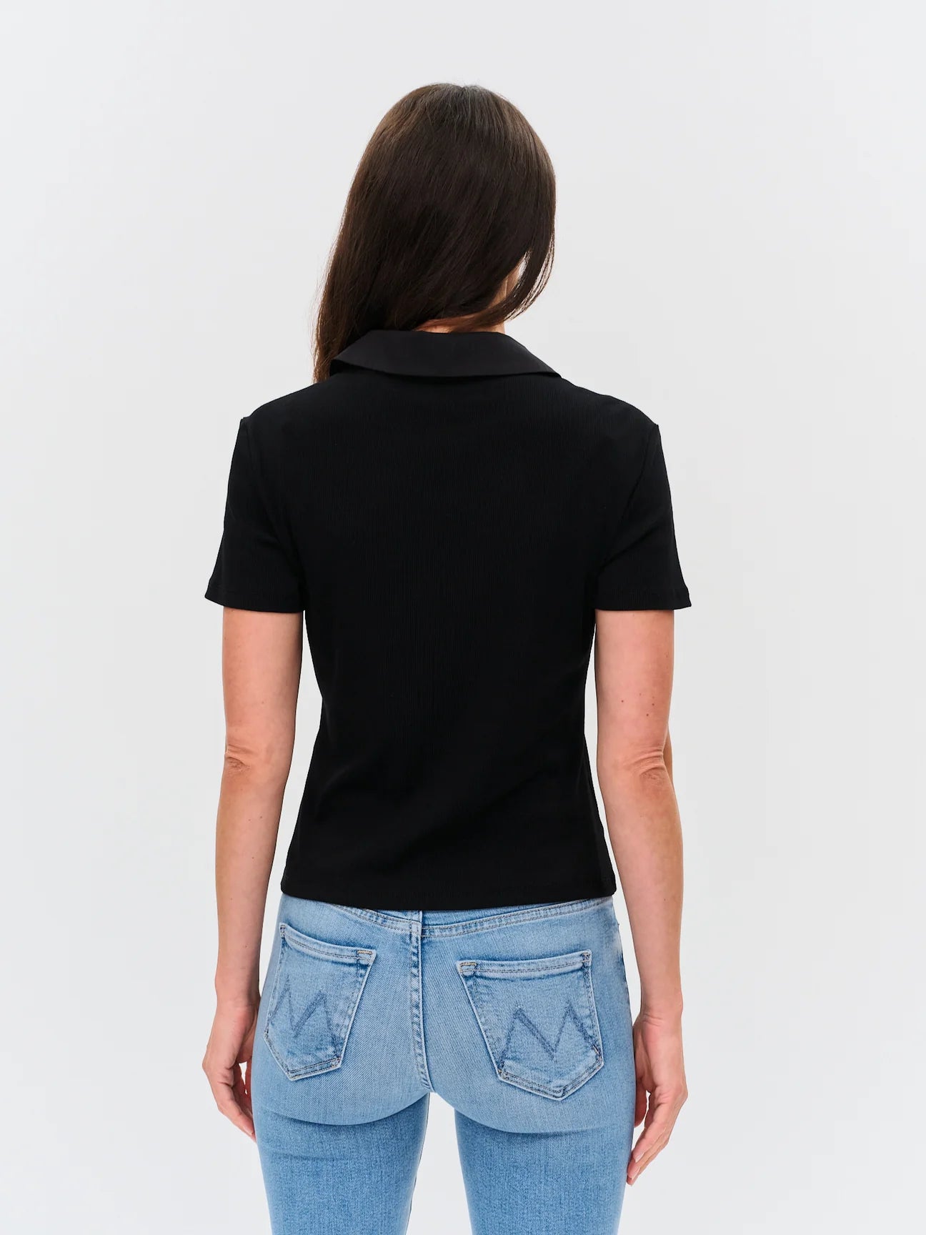 Simone Ribbed Polo