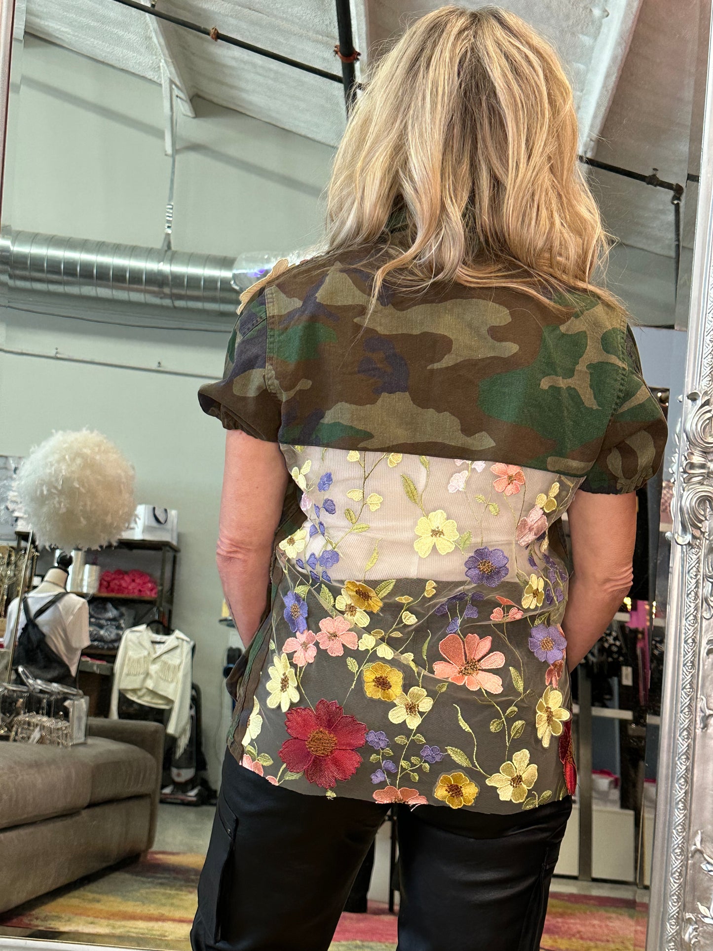 Floral Camo Jacket