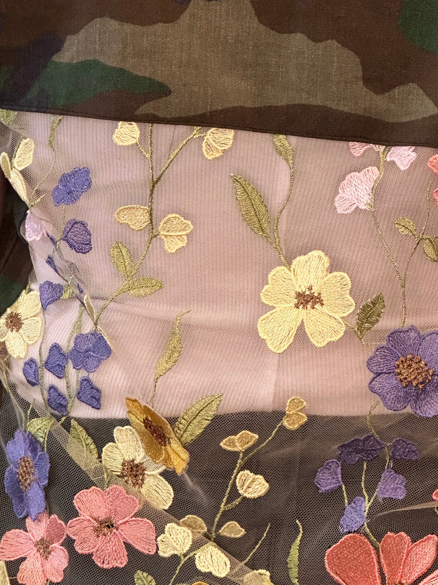 Floral Camo Jacket