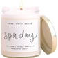 Spa Day Candle