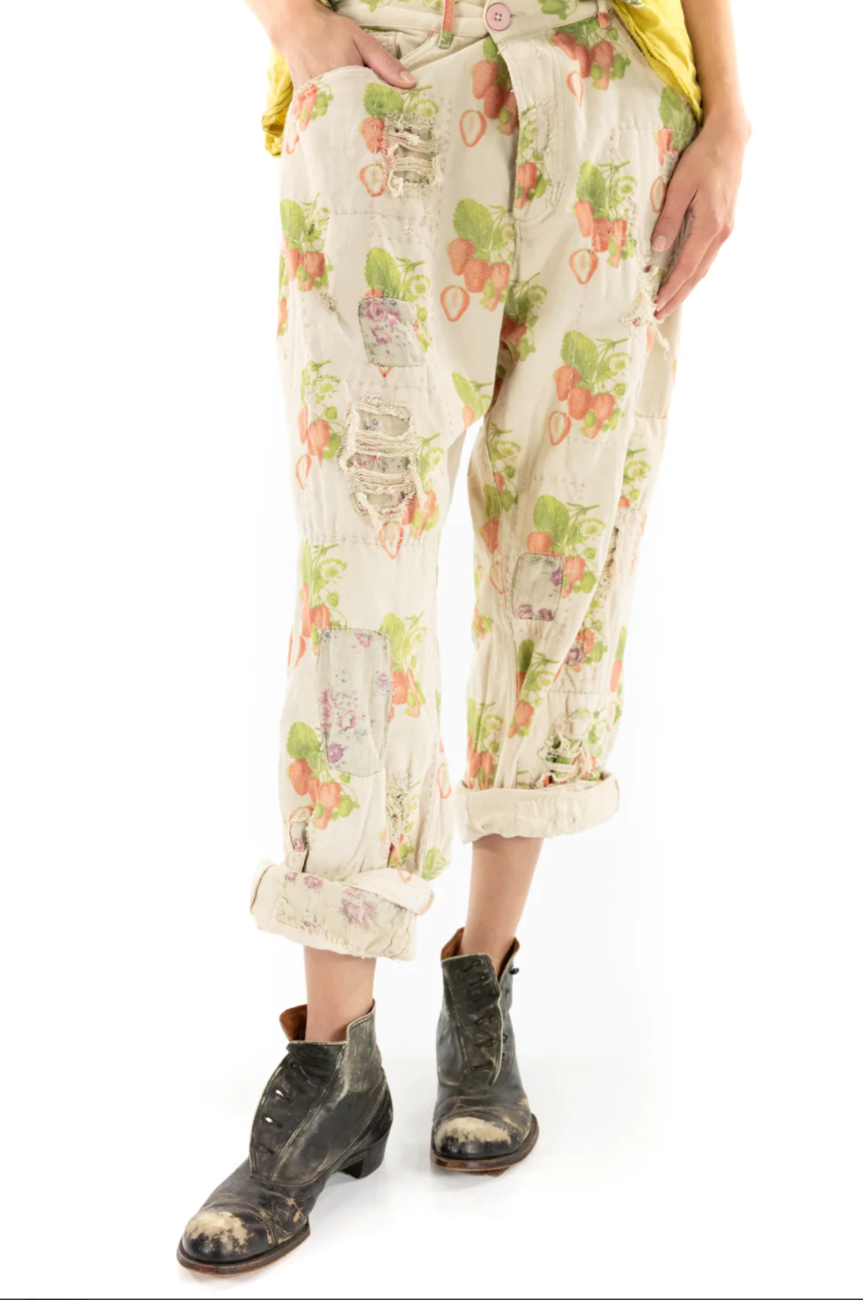 Magnolia Pearl PANTS 377-LAFRA-OS  Bobbie Trousers