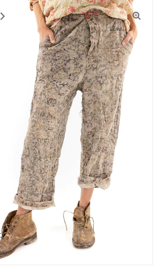 Magnolia Pearl 342 Blockprint provision Trousers kalamkari