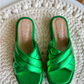 Emerald Green Sandals