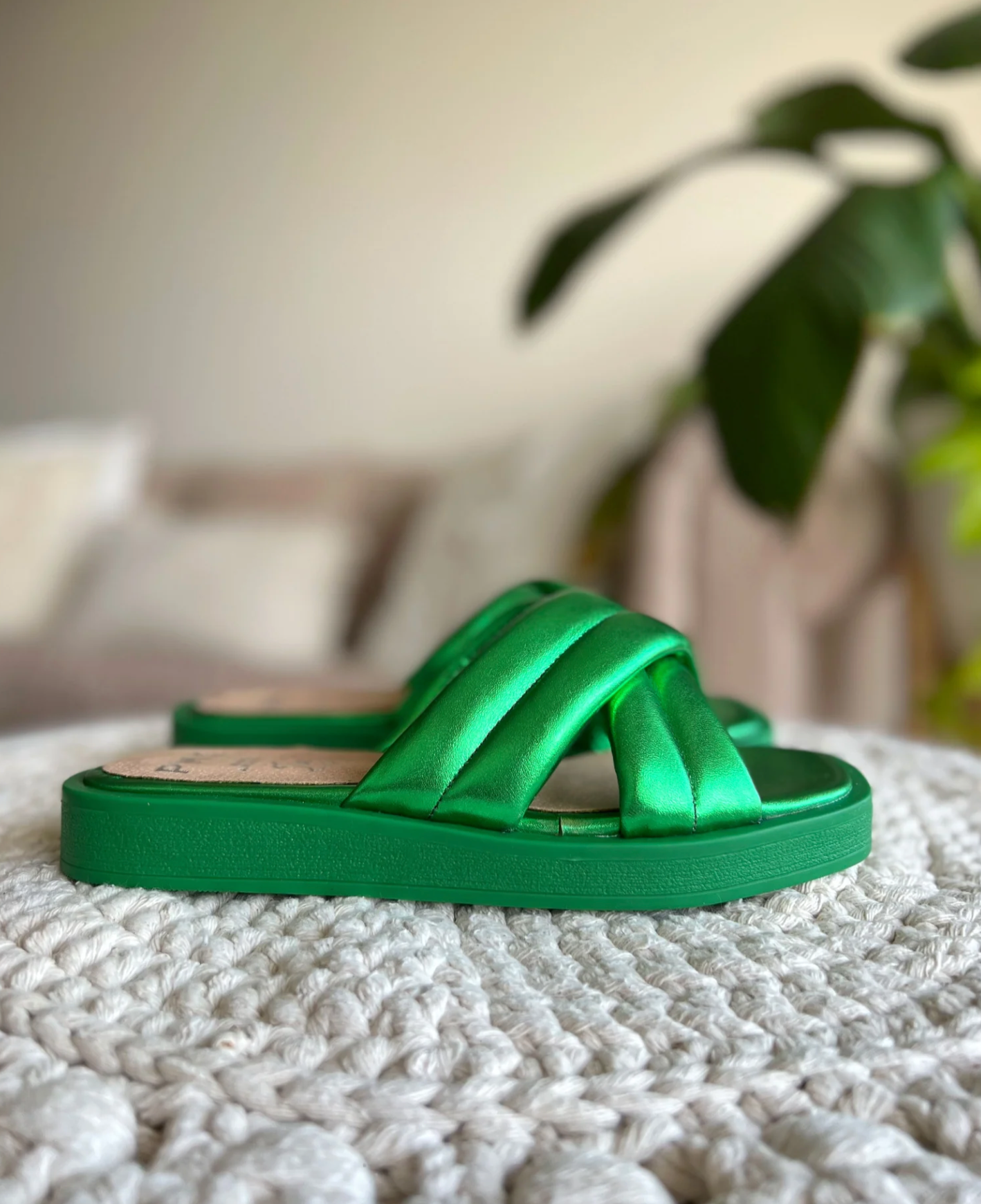 Green Patent Strappy Platform Block Heel Sandals | New Look