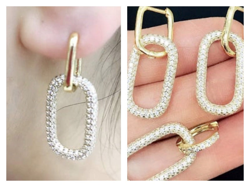 Ear Cuff Drop Gold