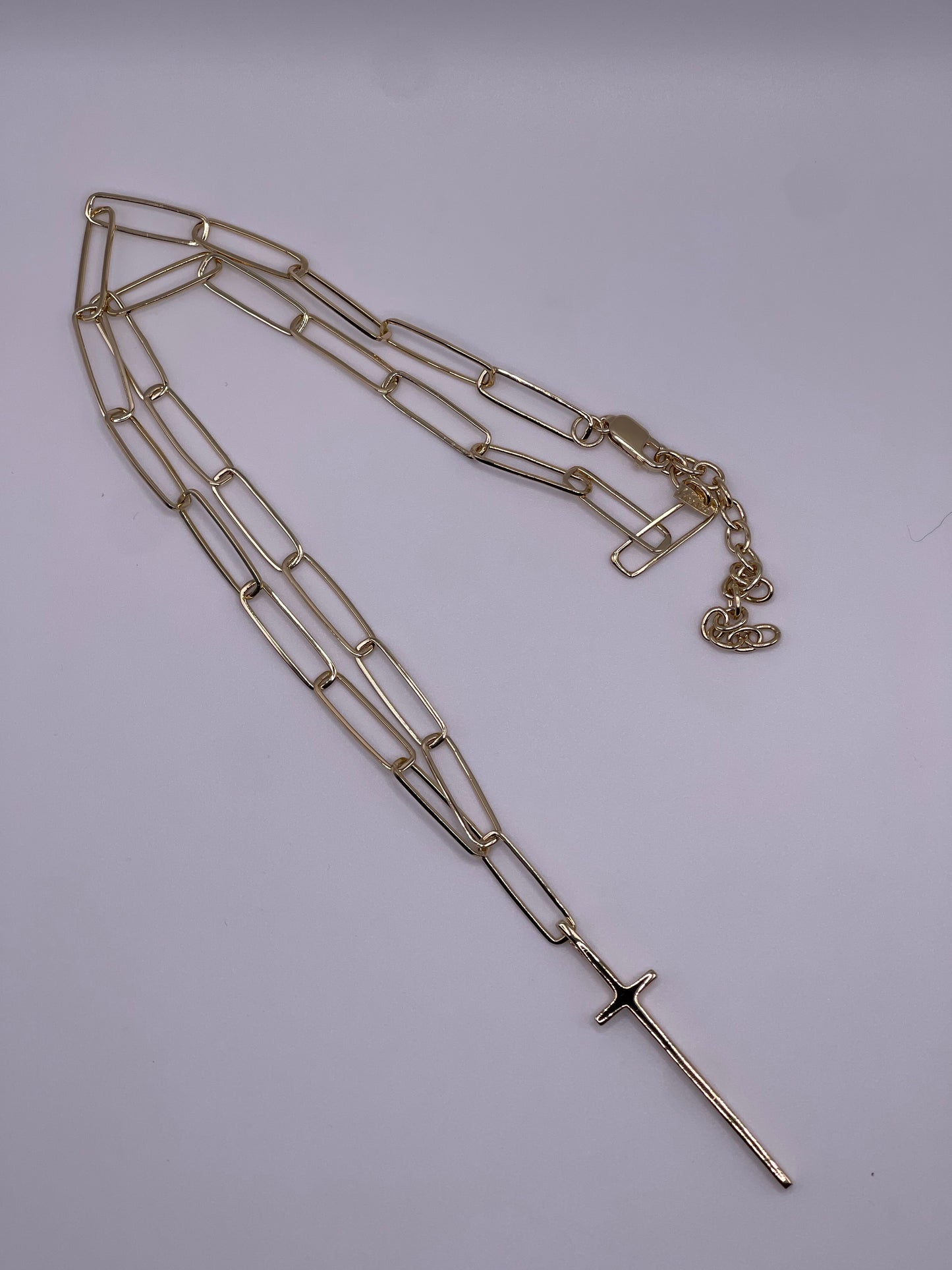 Tall Cross Necklace
