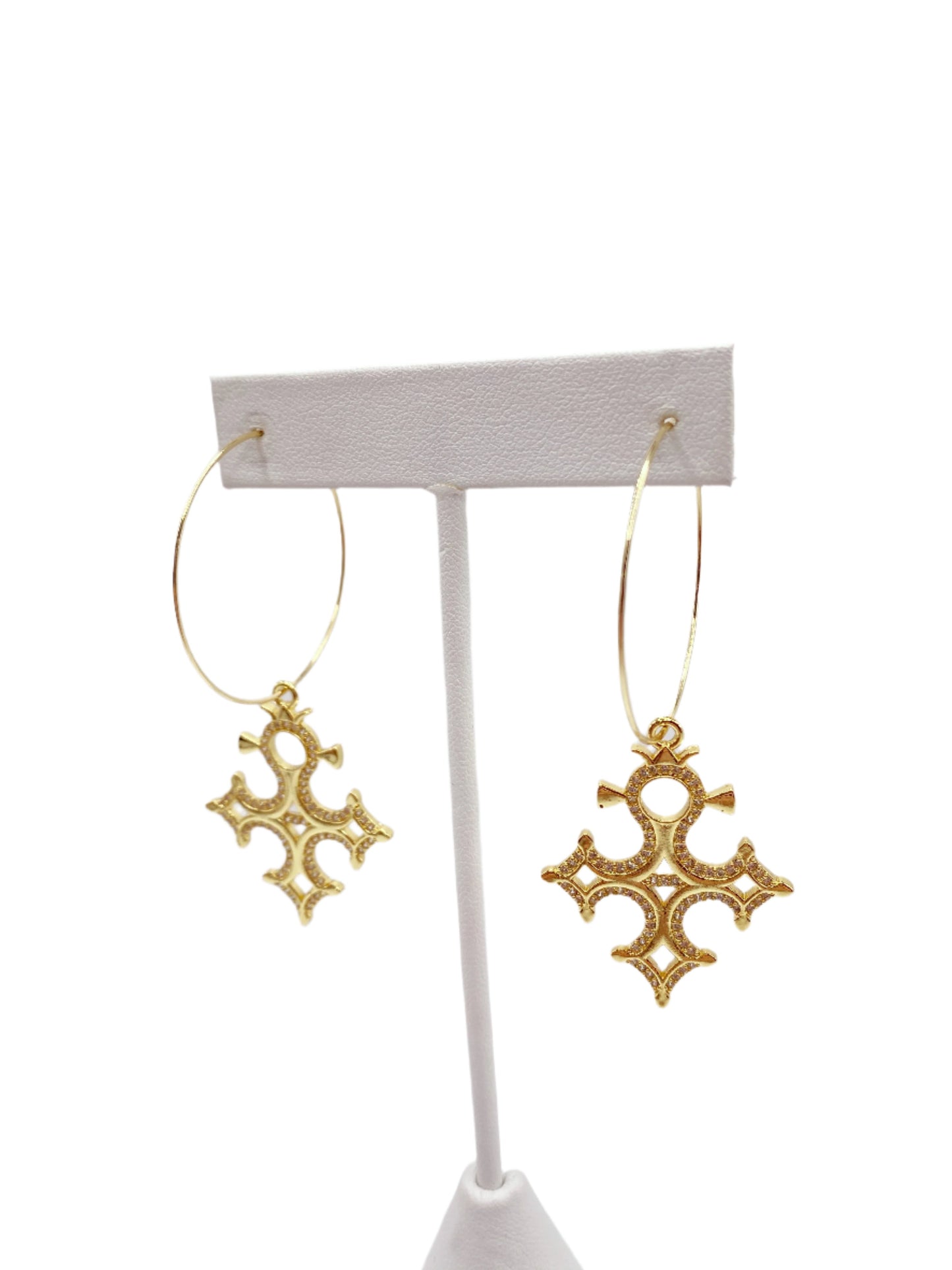 Toulouse Cross Earrings