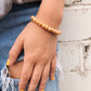 Sunglow Yellow Crystal Bracelet // Medium