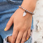 Moonstone Bracelet // Gemstone Tooth Charm