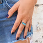 Dainty Rings // Turquoise